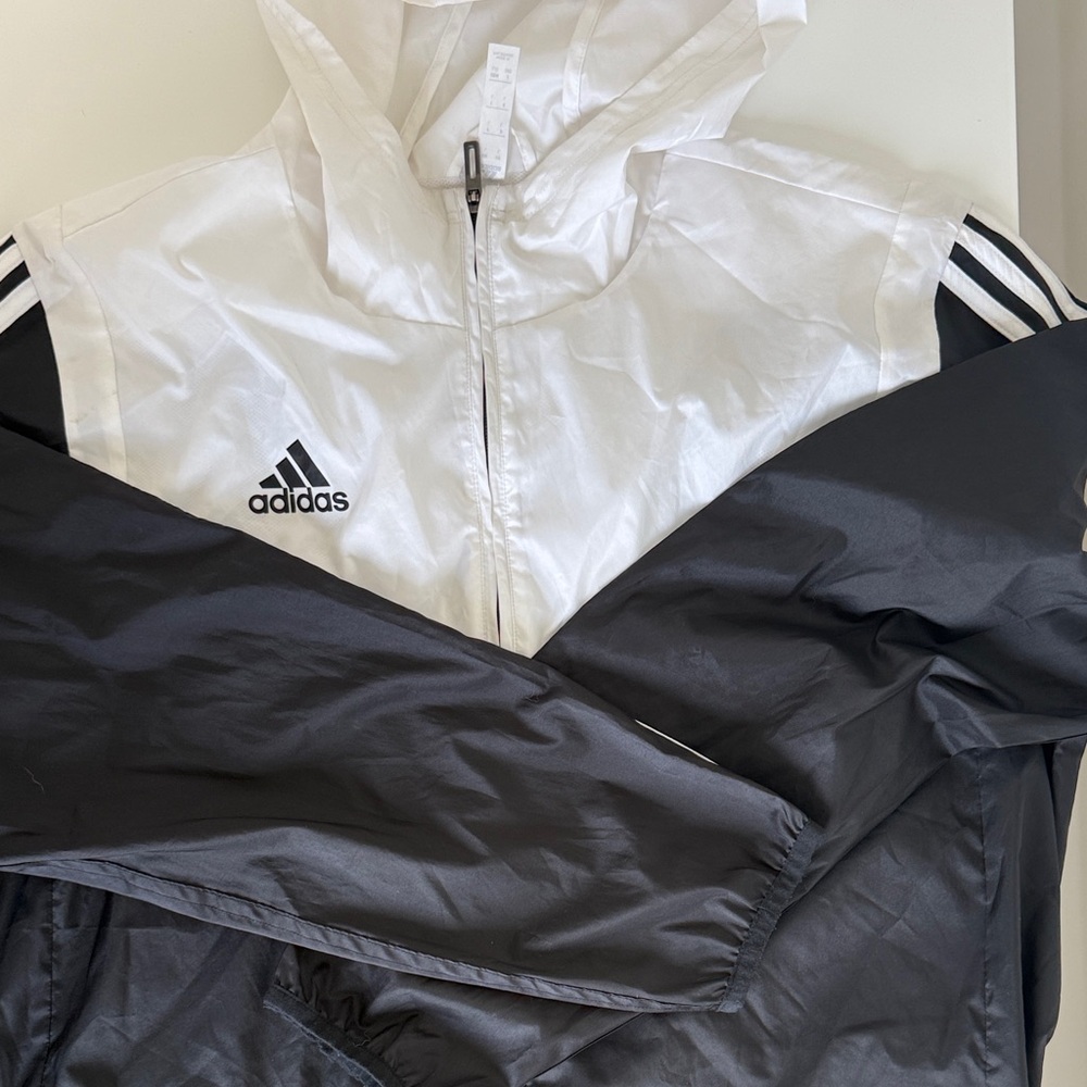 Adidas Monochrome Hooded Jacket